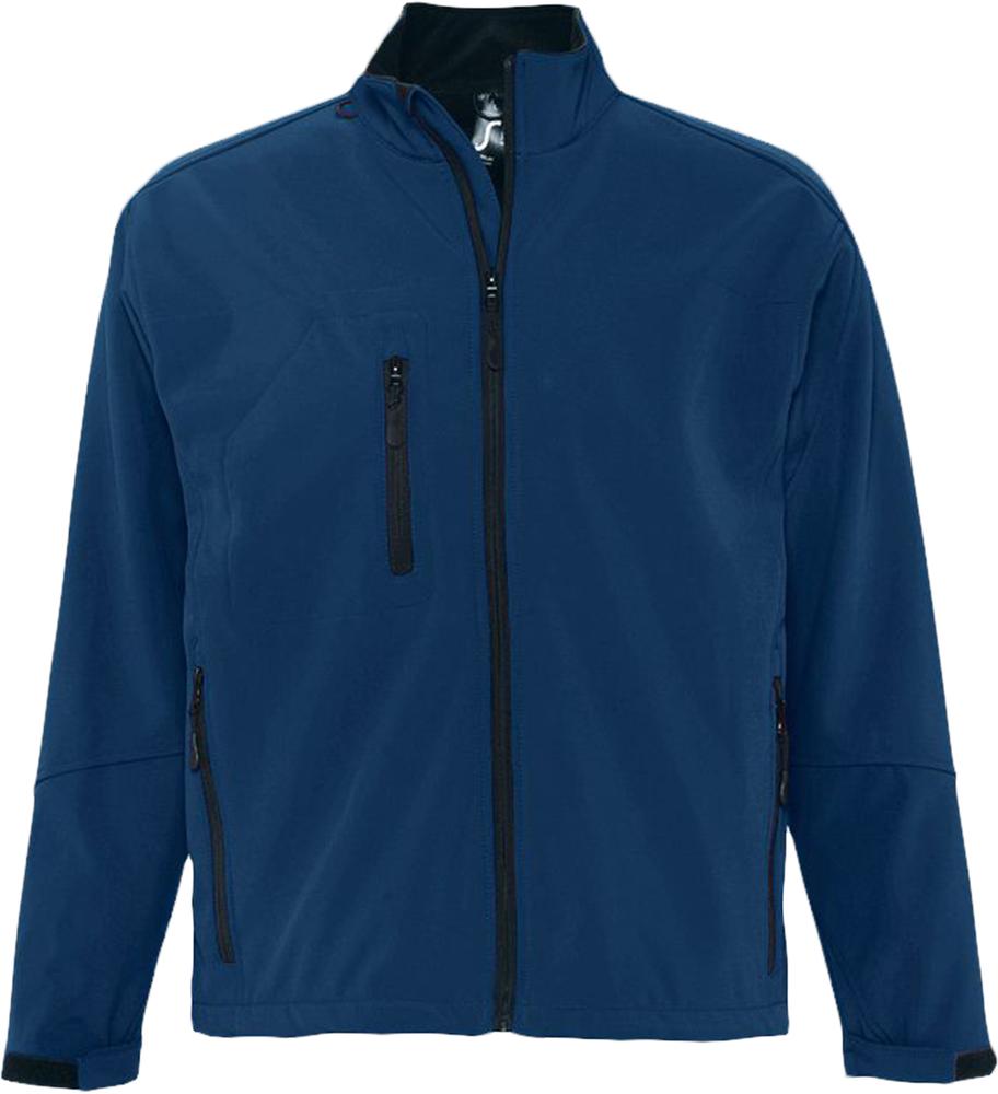 картинка Куртка мужская на молнии Relax 340, темно-синяя от магазина