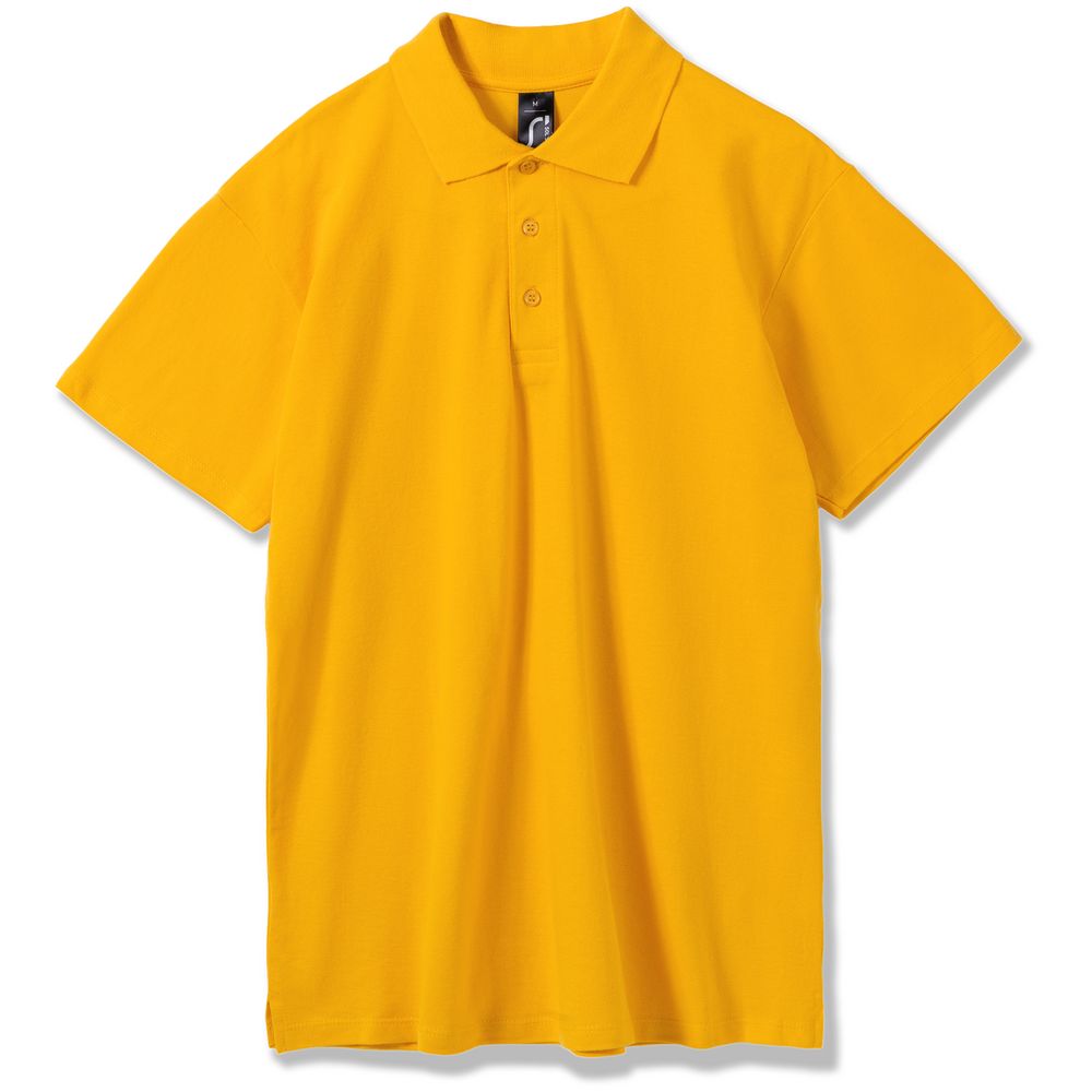 картинка Рубашка поло мужская Summer 170, желтая от магазина