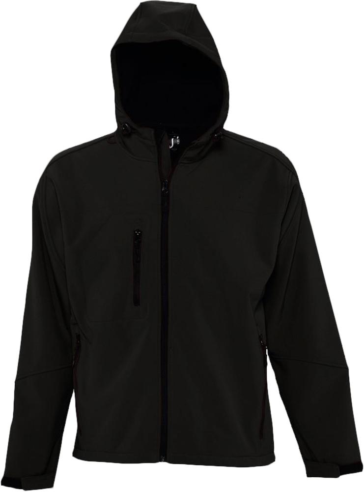 картинка Куртка мужская с капюшоном Replay Men 340, черная от магазина
