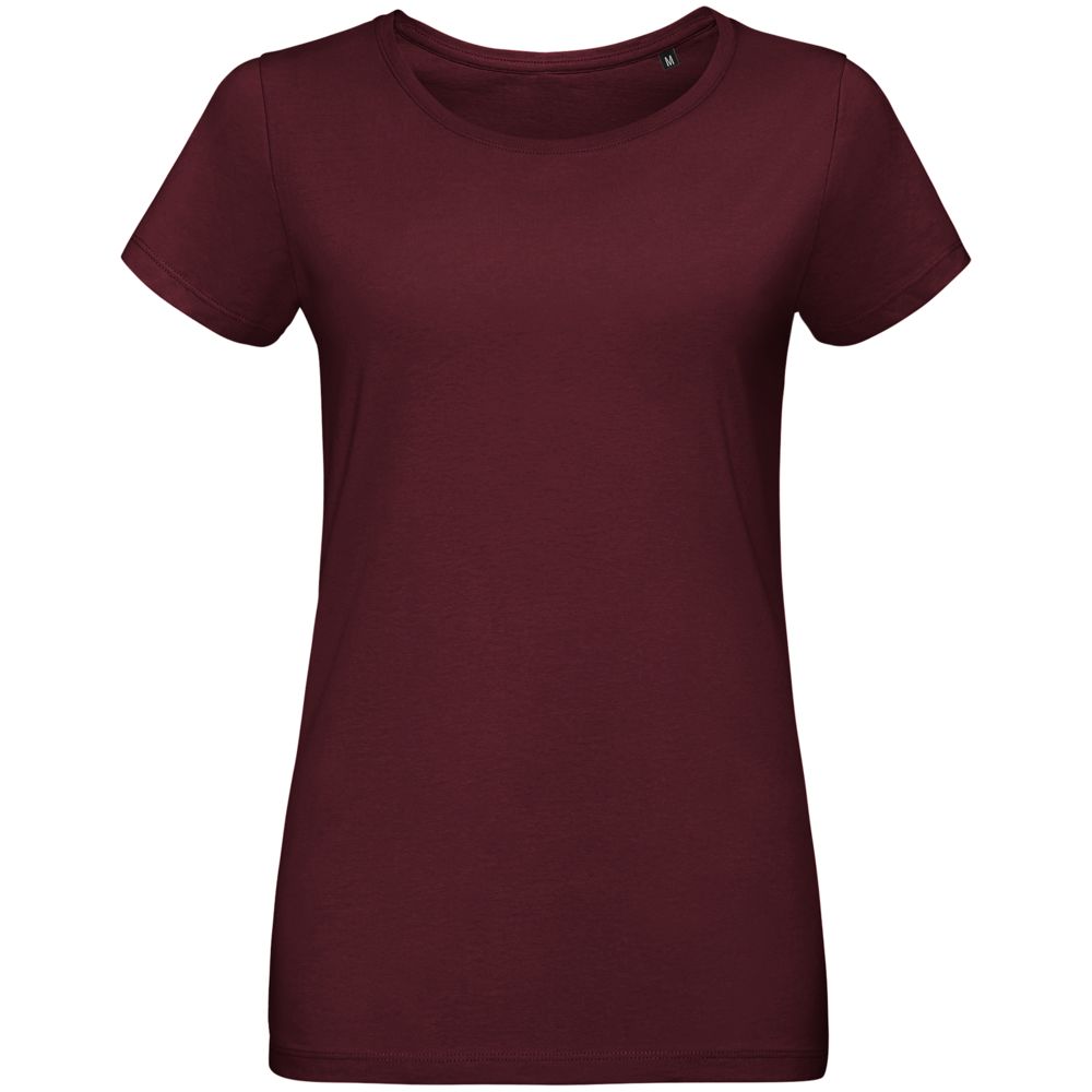 картинка Футболка женская Martin Women, бордовая от магазина