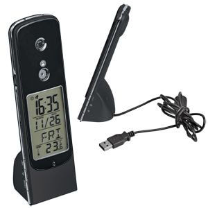 картинка Интернет-телефон с камерой,часами, будильником и термометром; 17х5х4 см; пластик от магазина