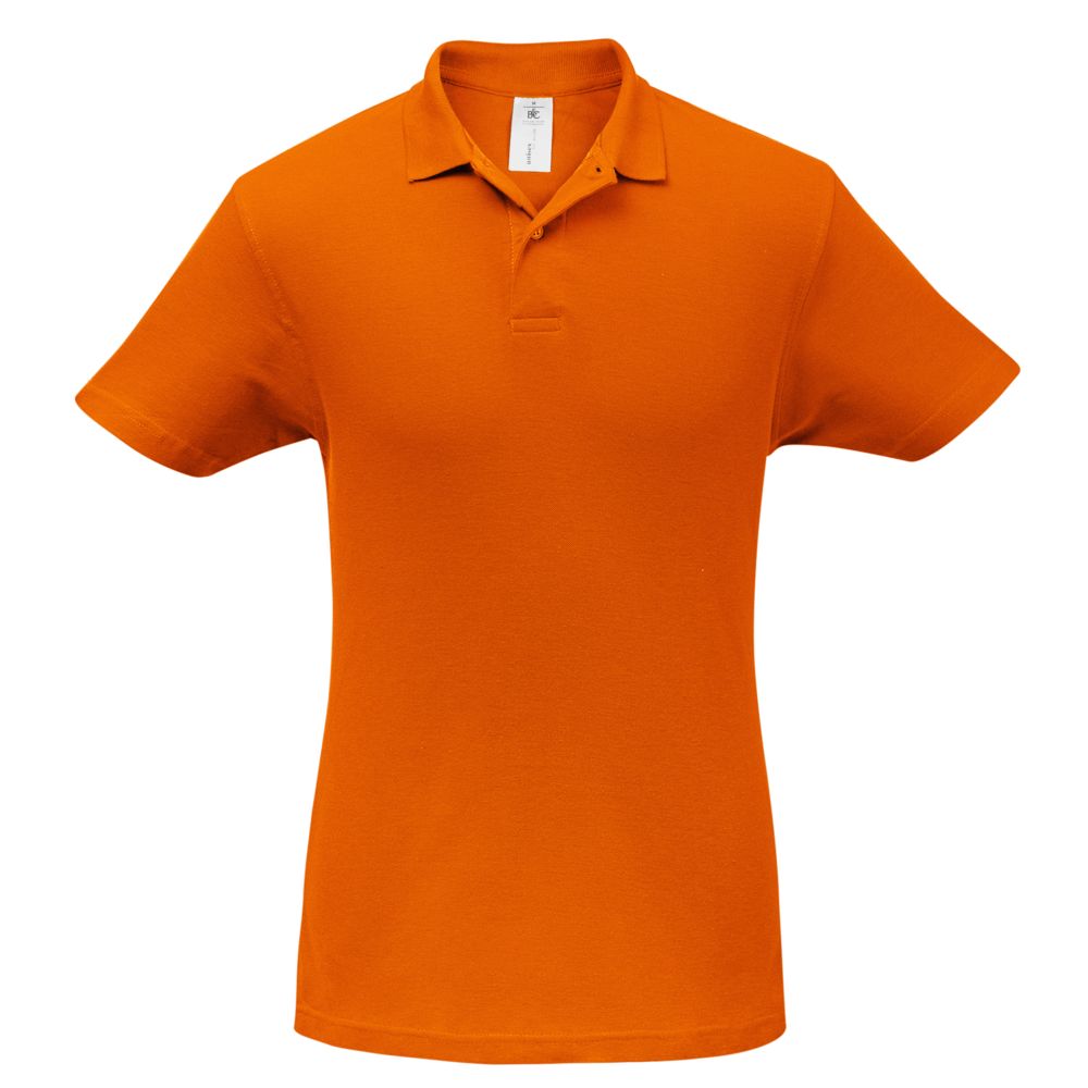 картинка Рубашка поло ID.001 оранжевая от магазина
