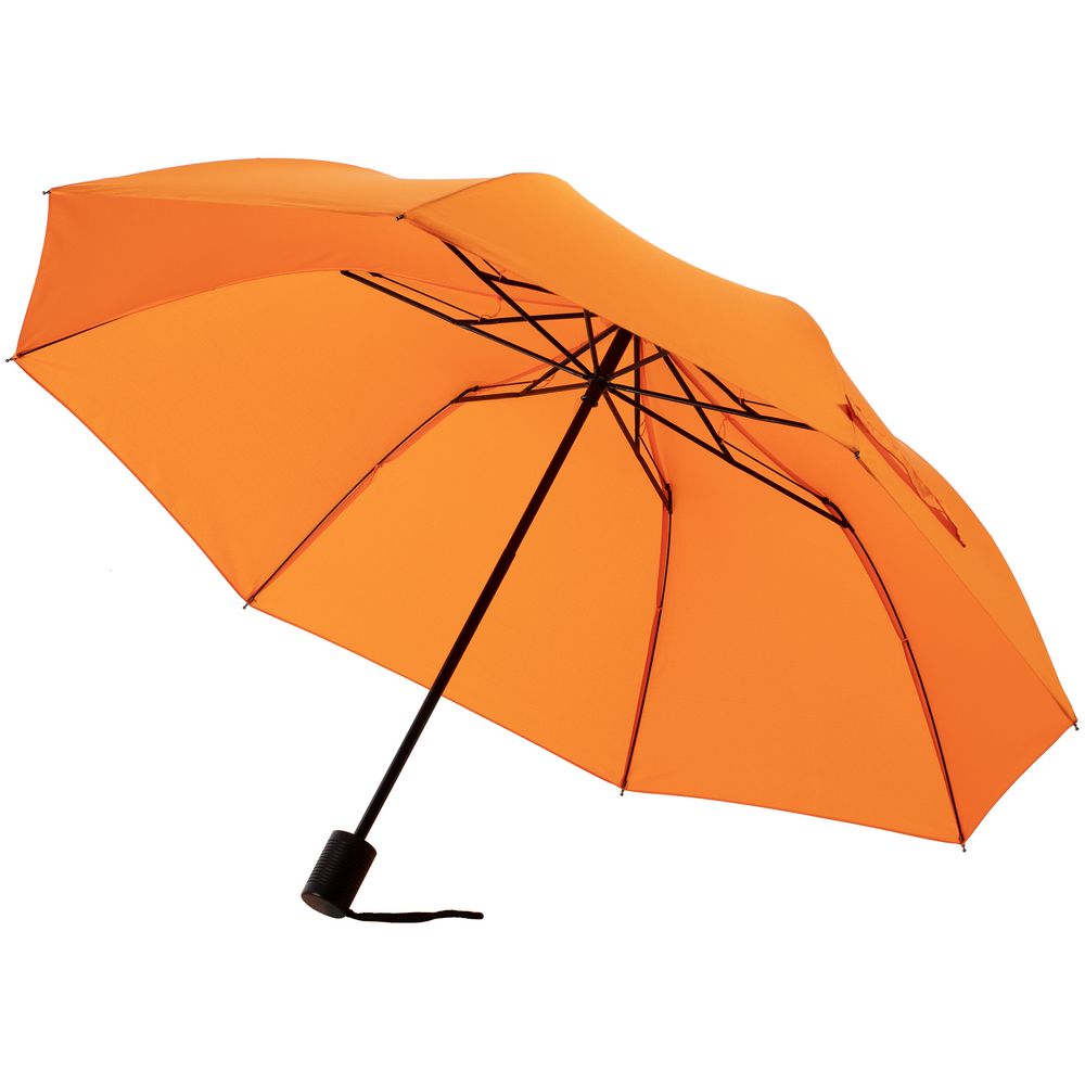 картинка Зонт складной Rain Spell, оранжевый от магазина