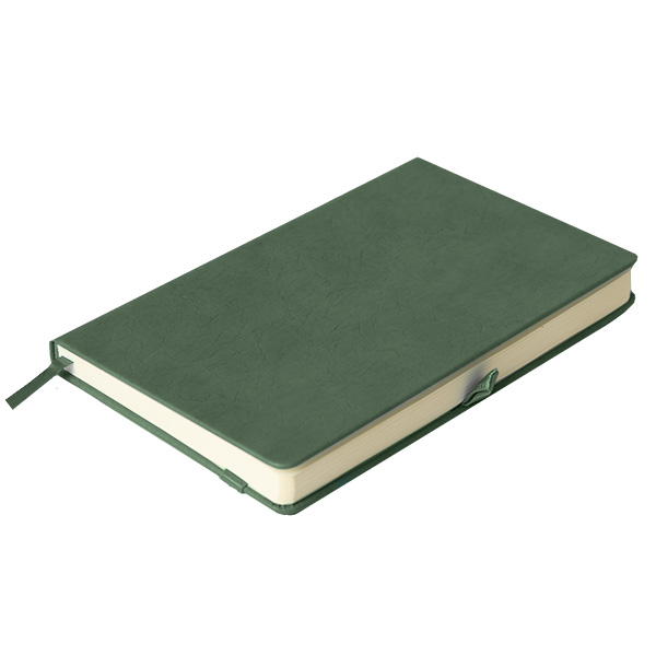 картинка Ежедневник недатированный Starry , А5, темно-зеленый, кремовый блок от магазина