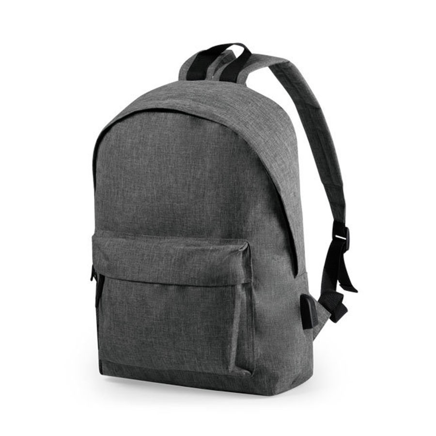 картинка Рюкзак "Noren", серый, 38x28x12 см, 100% полиэстер 600D от магазина