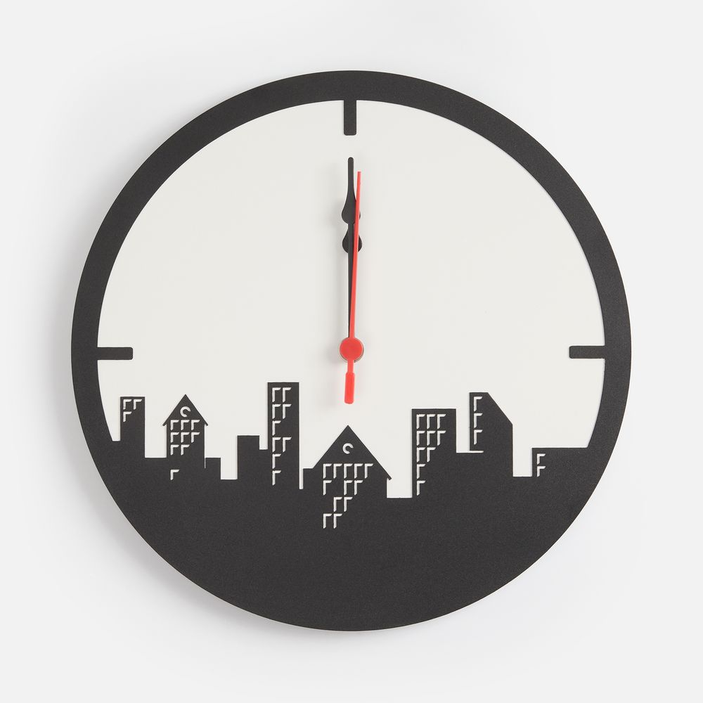 картинка Часы «Города», черные от магазина