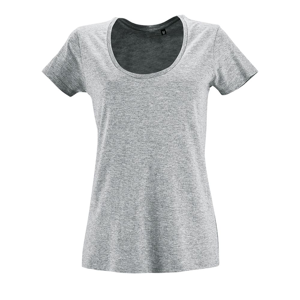 картинка Футболка женская Metropolitan, серый меланж от магазина