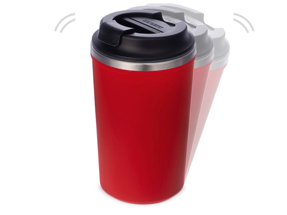 картинка Герметичная термокружка на присоске Kick, 350 мл от магазина