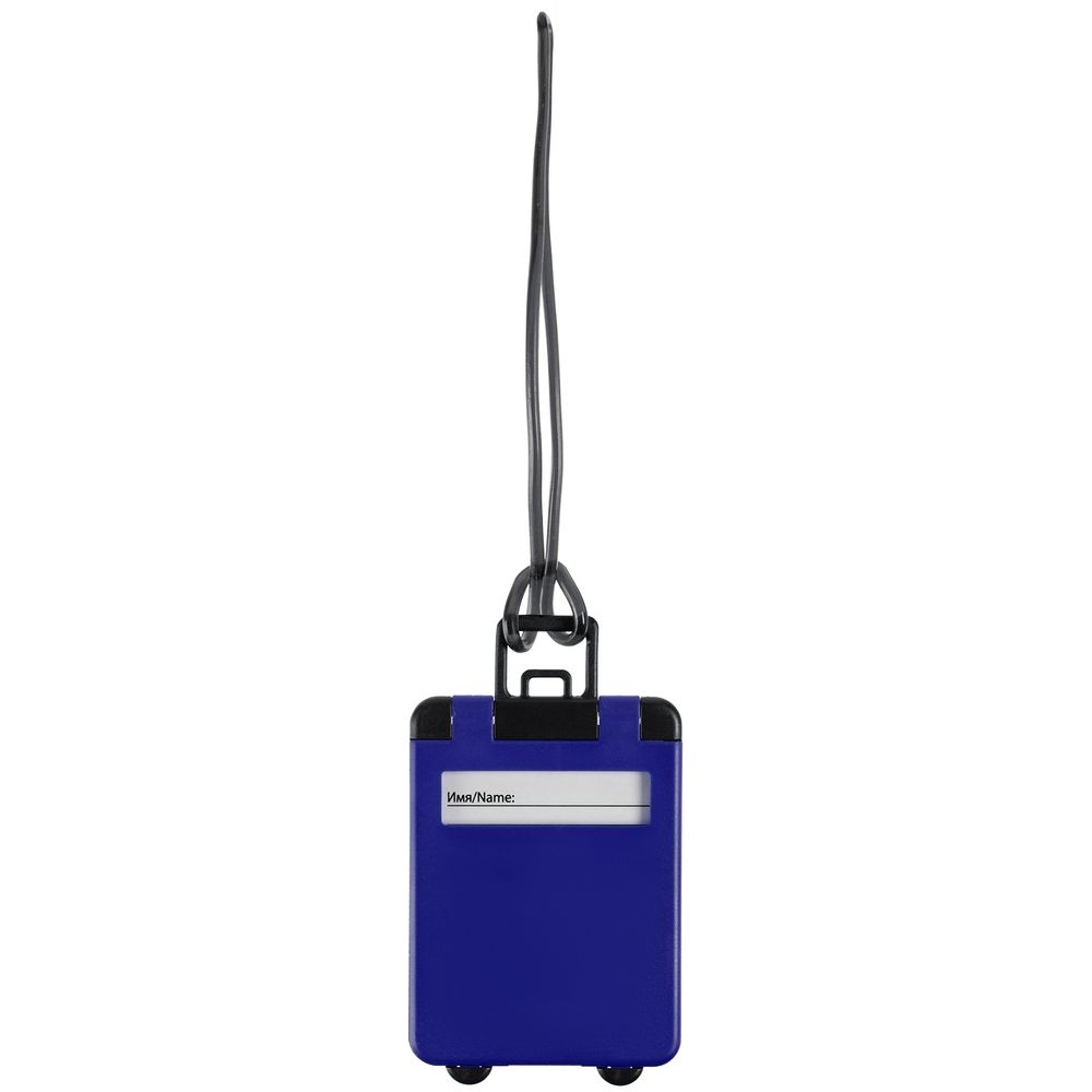 картинка Бирка для багажа Trolley, синяя от магазина