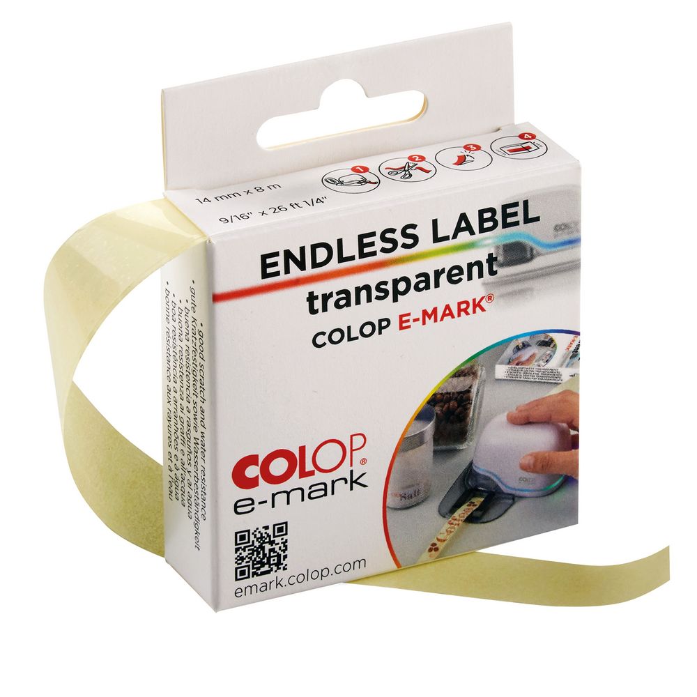 картинка Клейкая лента для принтера Colop e-mark, прозрачная от магазина
