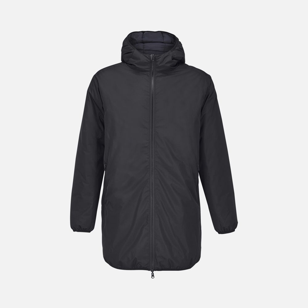 картинка Куртка-парка унисекс Reverse, черная от магазина