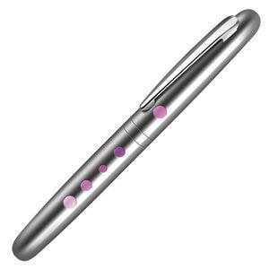картинка SPOT, ручка шариковая, розовый/хром, металл/пластик от магазина