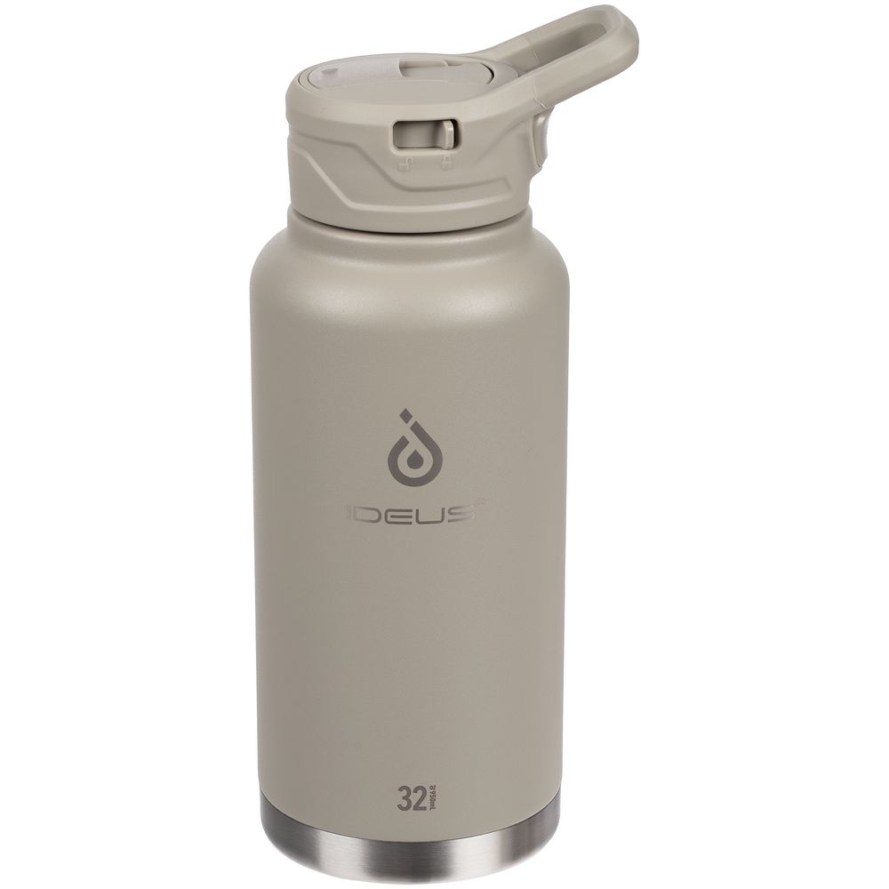 картинка Термобутылка Fujisan XL 2.0, серая от магазина