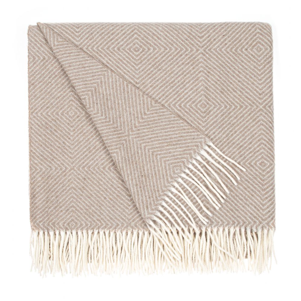 картинка Плед «Тренто», бежевый от магазина