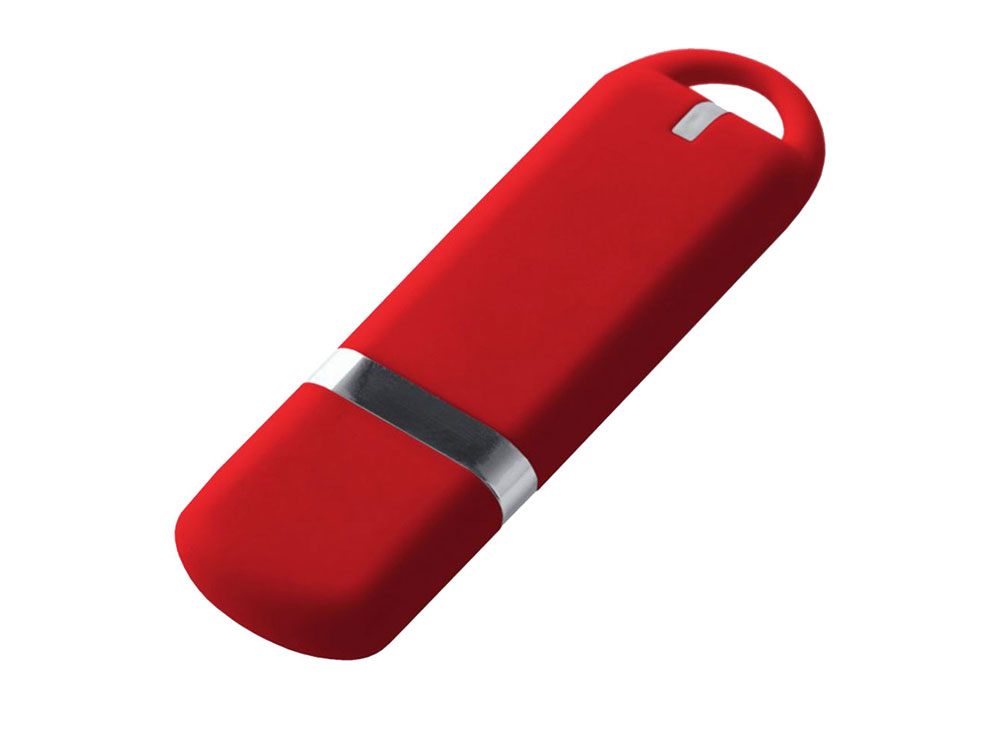 картинка USB 2.0- флешка на 2 Гб, soft-touch от магазина