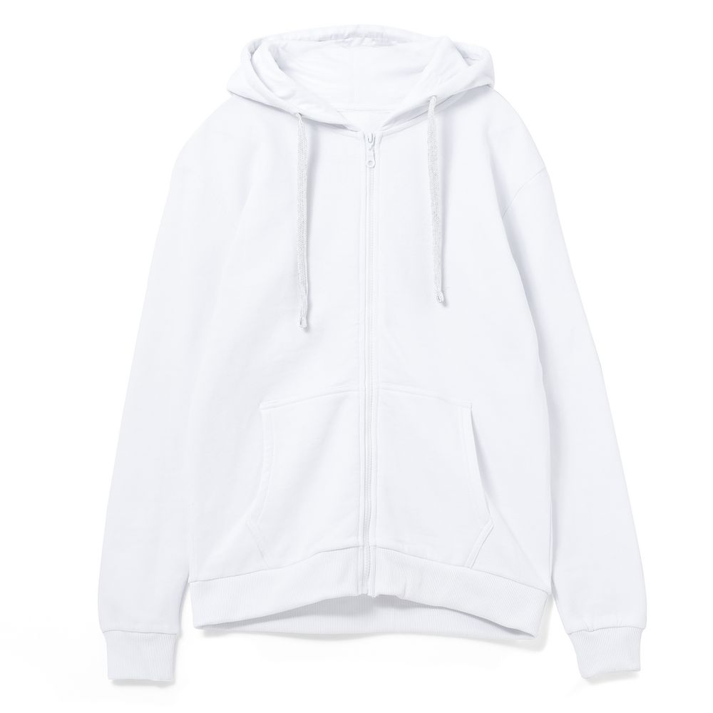 картинка Толстовка на молнии с капюшоном Siverga 2.0, белая от магазина