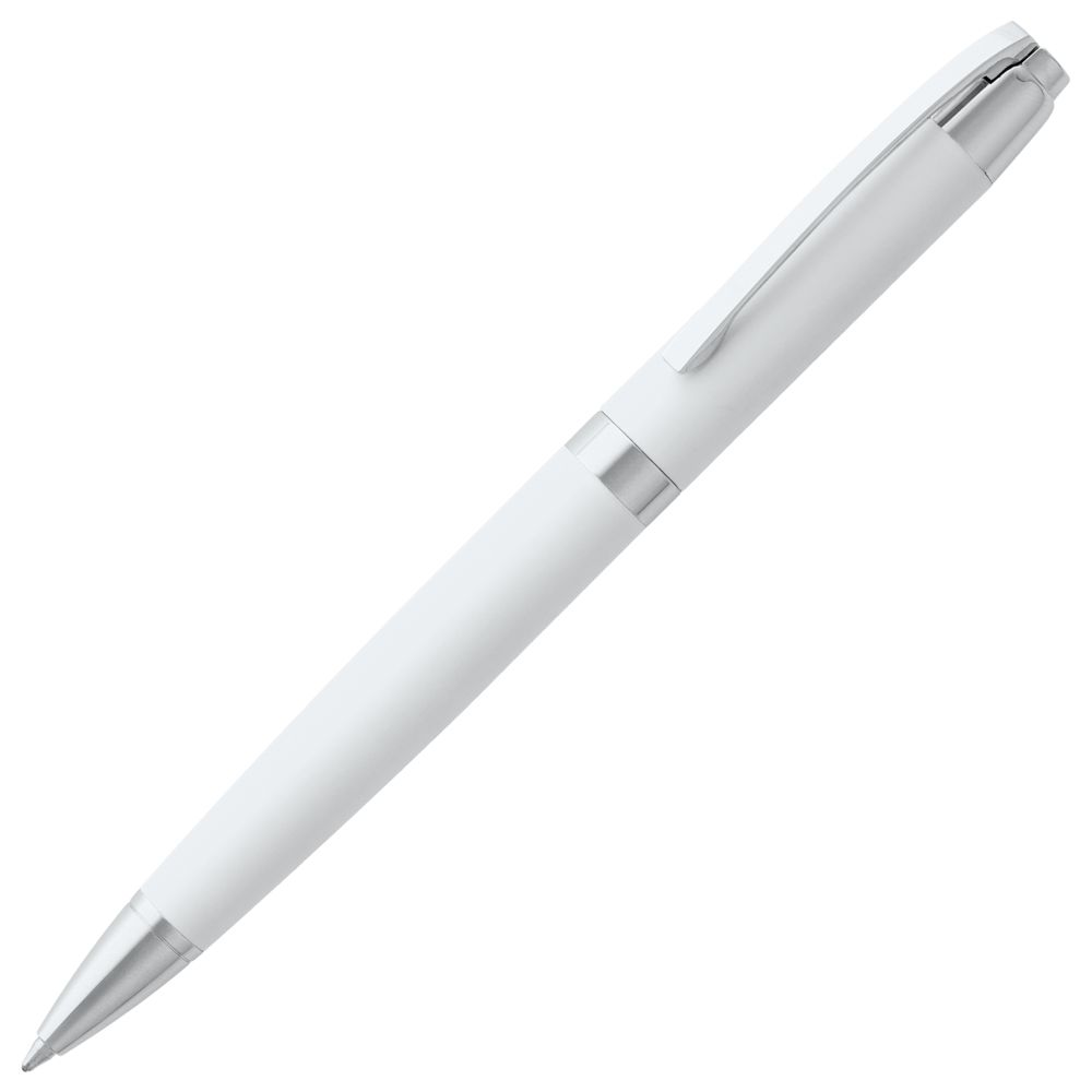 картинка Ручка шариковая Razzo Chrome, белая от магазина