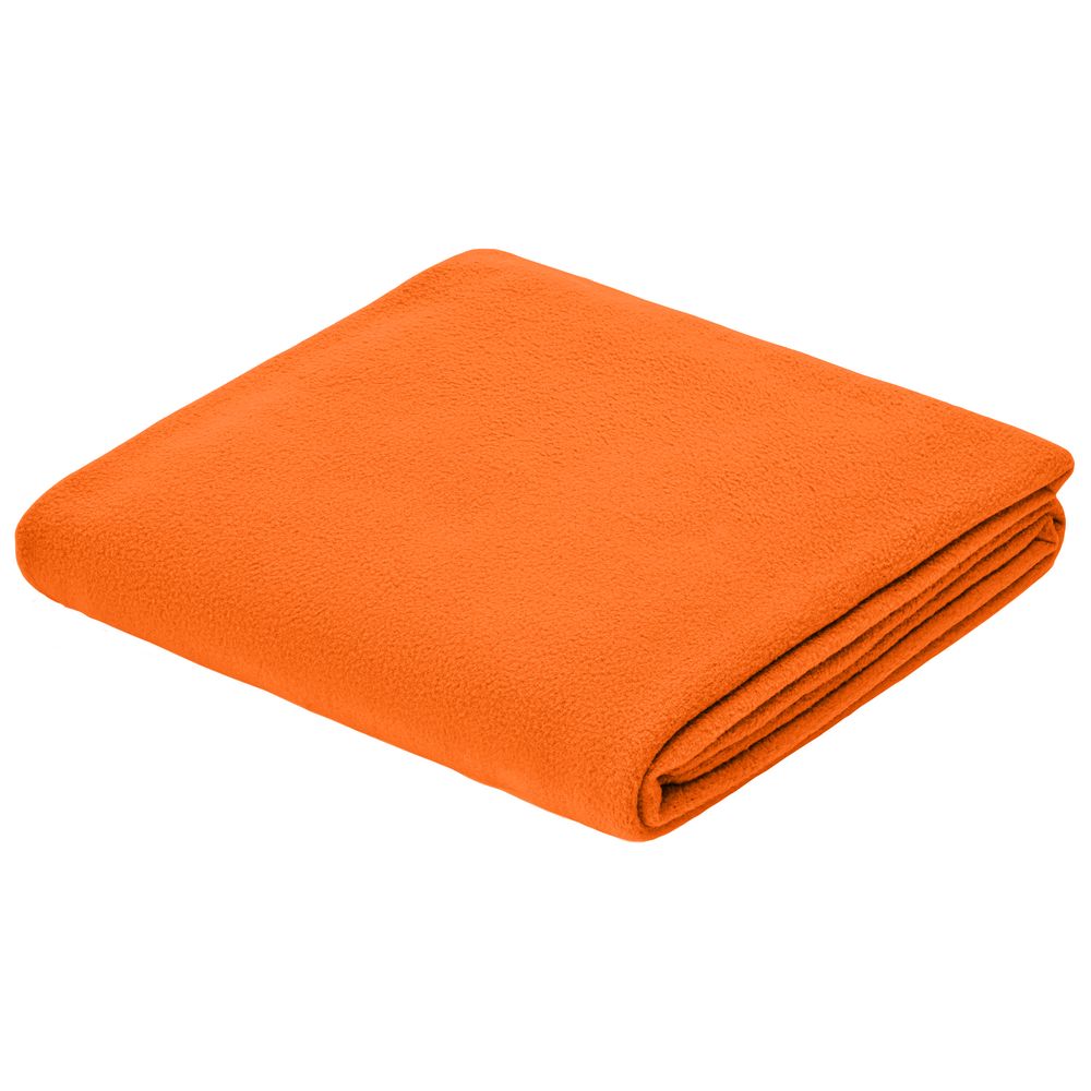 картинка Флисовый плед Warm&Peace, оранжевый от магазина