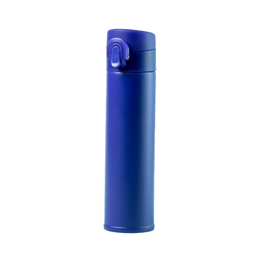 картинка Термос вакуумный POLTAX, 330мл, синий, нержавеющая сталь от магазина