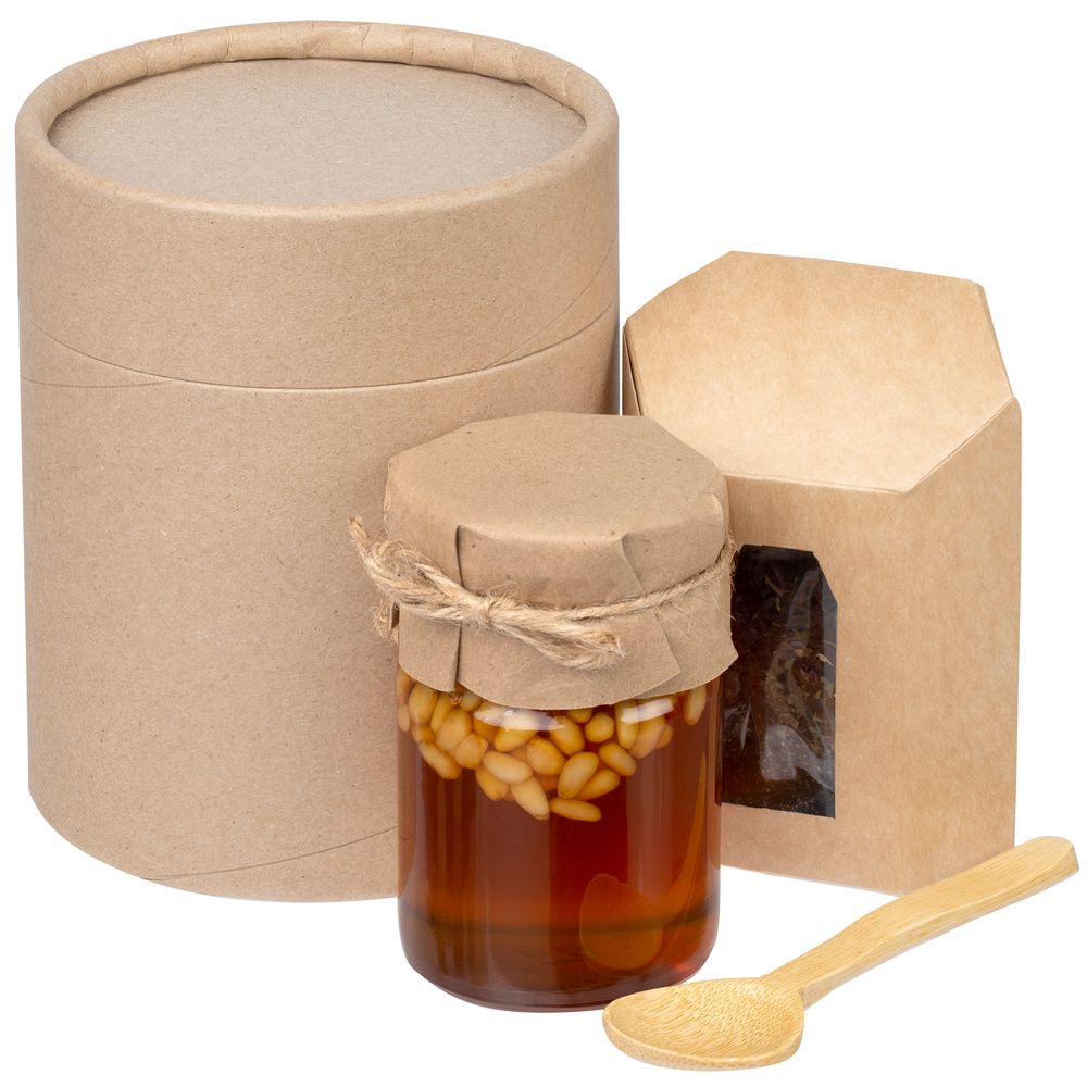 картинка Набор Honey Fields, мед с кедровыми орехами от магазина