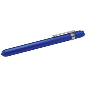 картинка Фонарик; синий; D=1 см; H=14 см; металл; лазерная гравировка от магазина