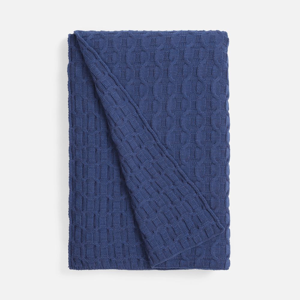 картинка Плед Braidera, синий (черника) от магазина