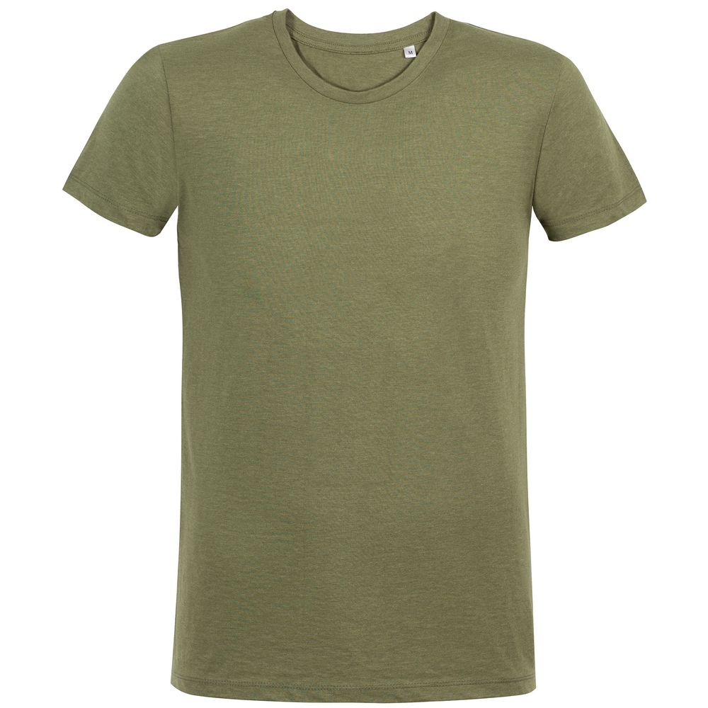 картинка Футболка мужская Regent Fit 150, меланж хаки от магазина