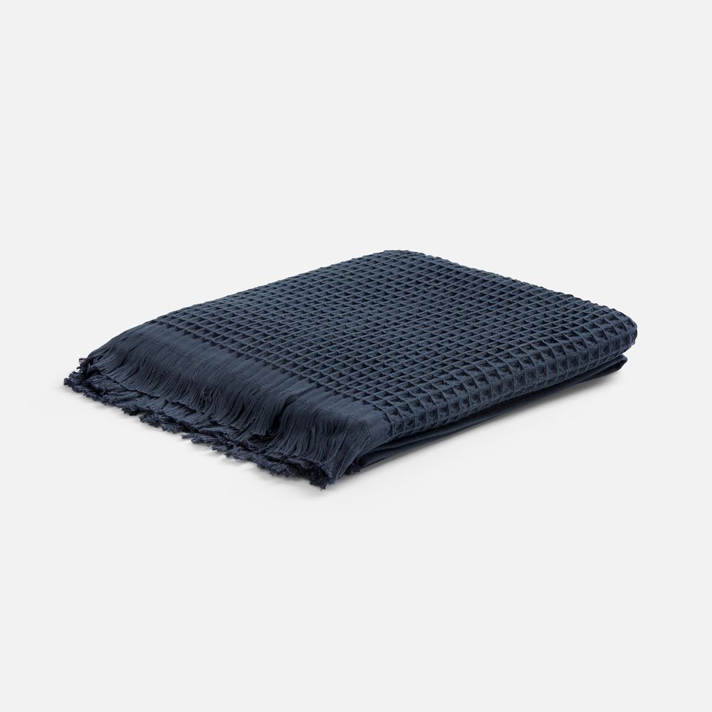 картинка Плед вафельный Elenglect, темно-серый от магазина