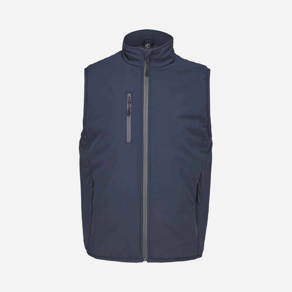 картинка Жилет софтшелл унисекс Falcon BW, синий от магазина