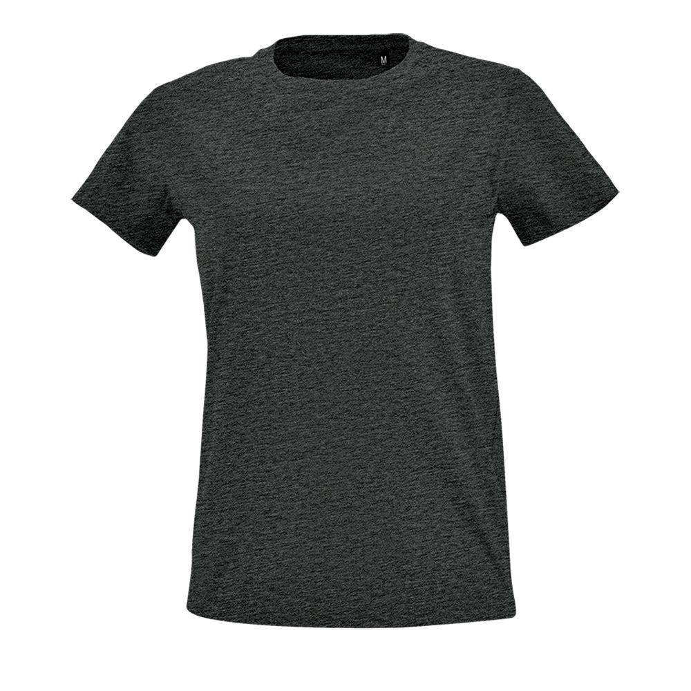 картинка Футболка женская Imperial Fit Women, черный меланж от магазина