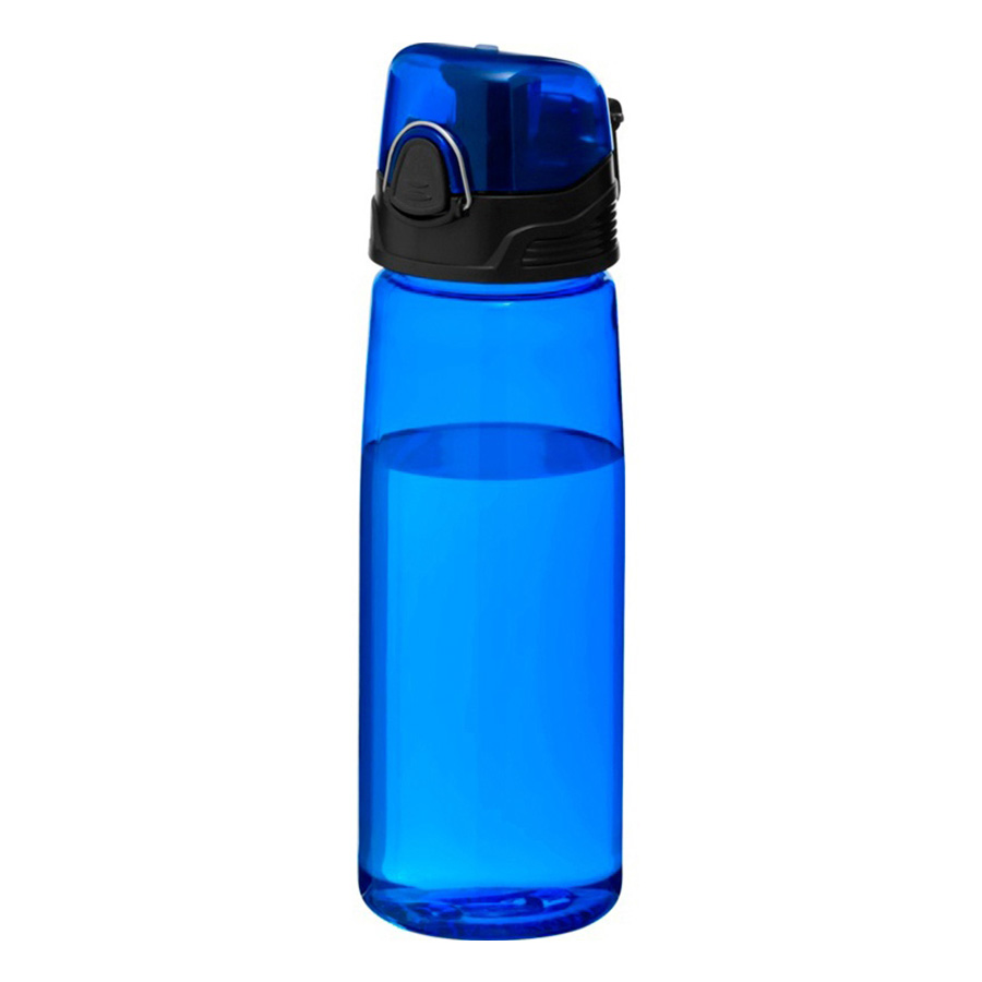 картинка Бутылка для воды FLASK, 800 мл; 25,2х7,7см, синий, пластик от магазина