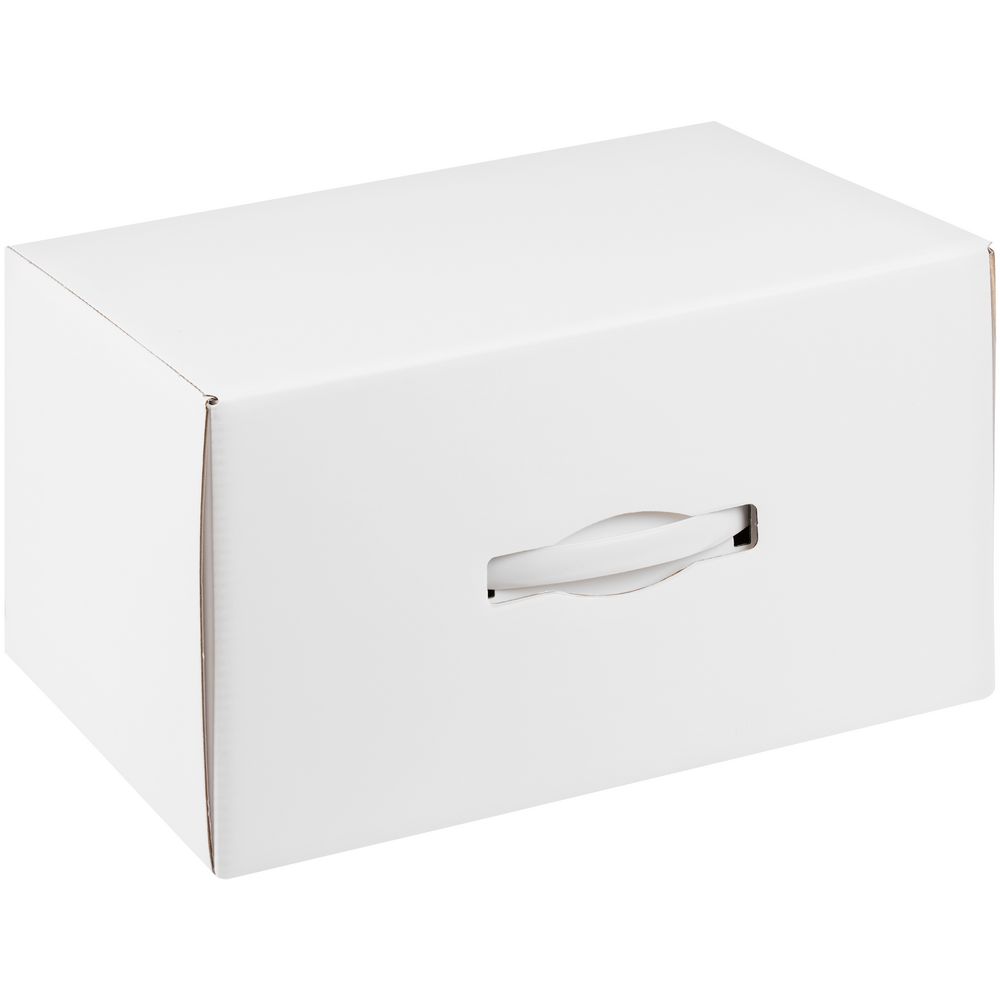 картинка Коробка Matter High Light, белая с белой ручкой от магазина