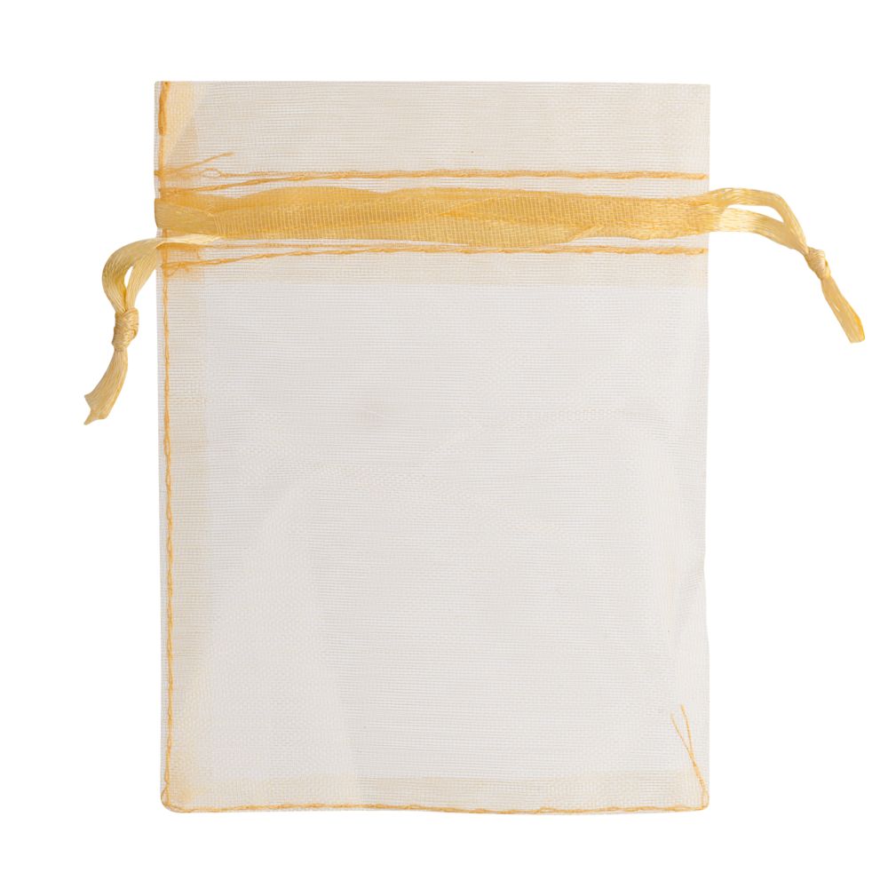 картинка Мешочек подарочный Gauze, золотистый от магазина