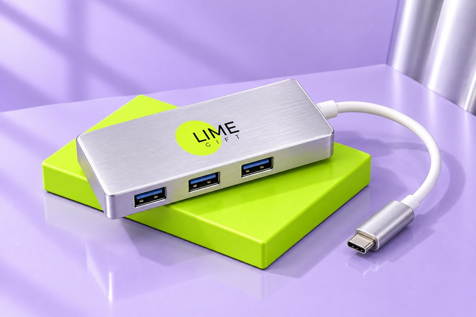 USB хабы с гравировкой логотипа